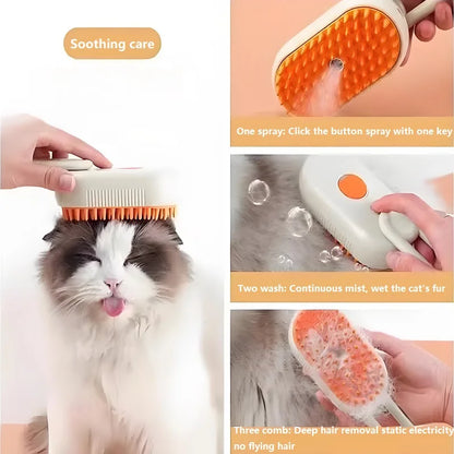 Pet Steam Brush