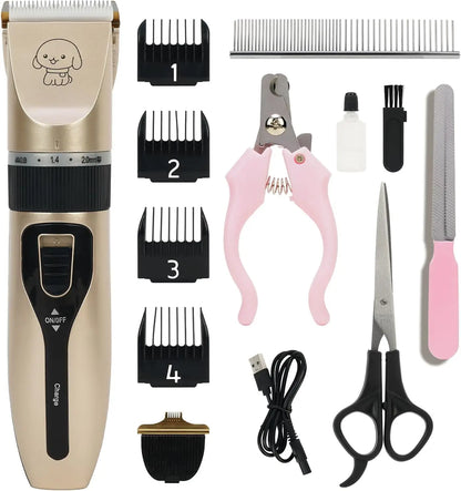 Pet Grooming Clippers Kit