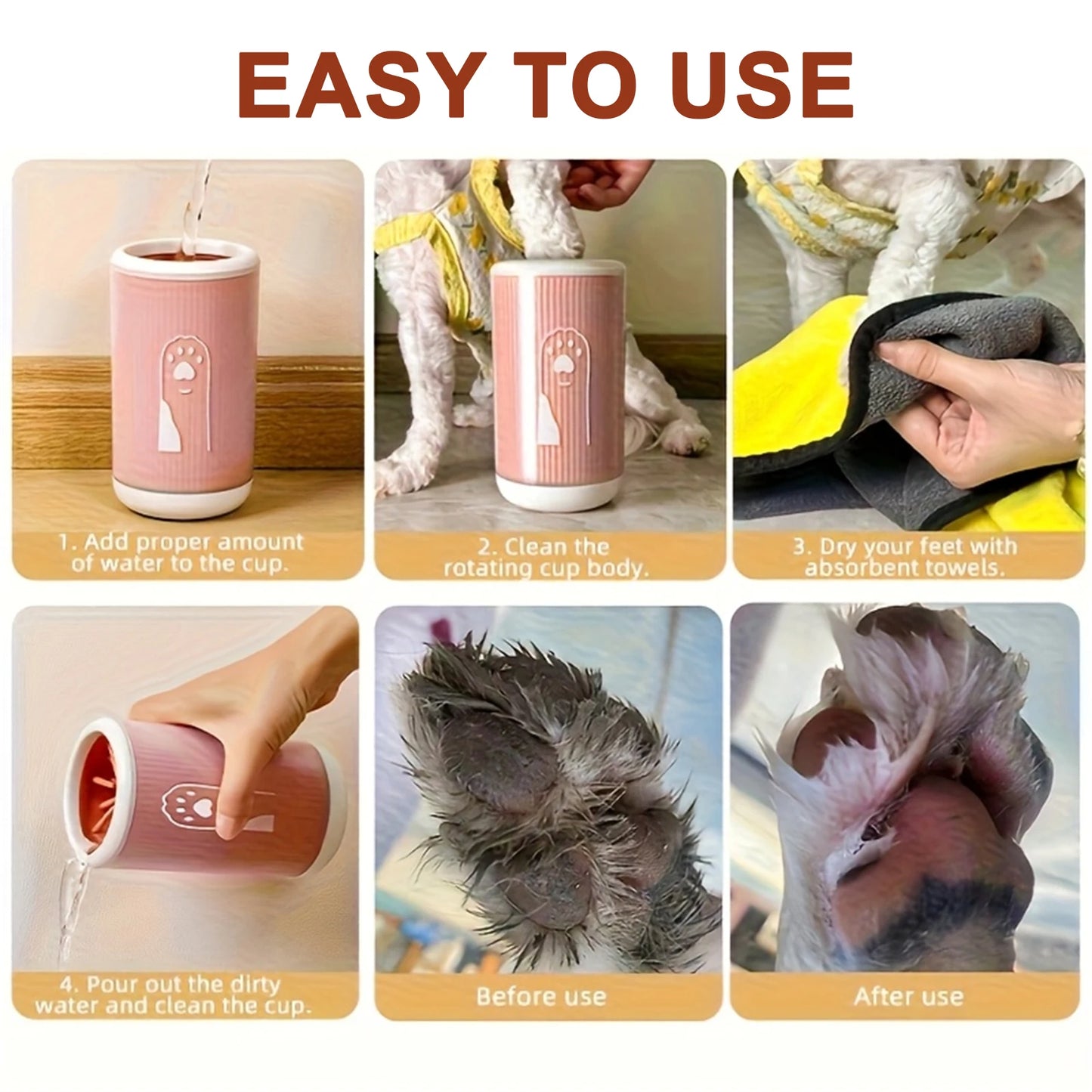 Pet Paw Cleaner